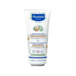 Mustela Champú Desenredante Y Nutritivo En Crema, 200 ml