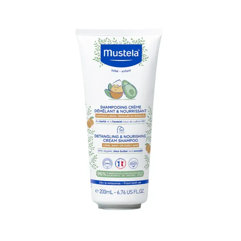 Mustela Champú Desenredante y Nutritivo en Crema | Farmacia Barata Mustela Champú Desenredante y Nutritivo en Crema | Farmacia Barata