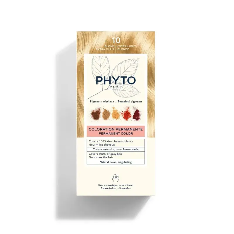 Phyto Color Kit Coloración 10 Rubio Extra Claro | Farmacia Barata