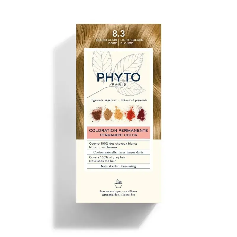 Phyto Color Kit Coloración 8.3 Rubio Claro Dorado | Farmacia Barata Phyto Color Kit Coloración 8.3 Rubio Claro Dorado | Farmacia Barata