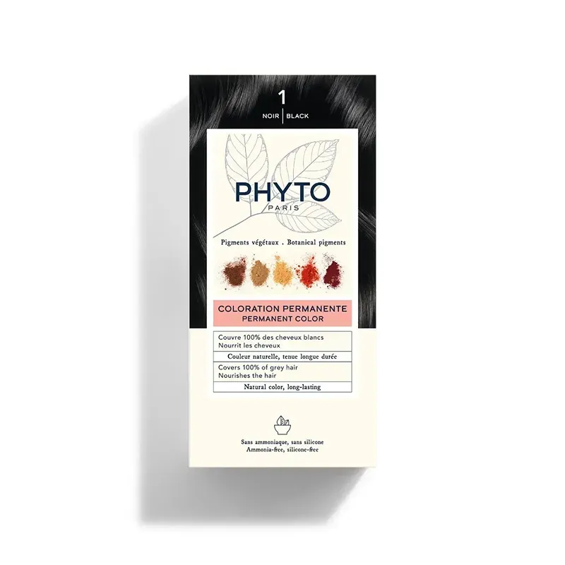 Phyto Color Kit Coloración 1 Negro | Farmacia Barata