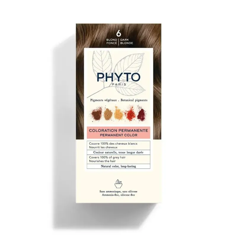 Phyto Color Kit Coloración 6 Rubio Oscuro | Farmacia Barata