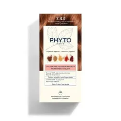 Phyto Color Kit Coloración 7.43 Rubio Dorado Cobrizo