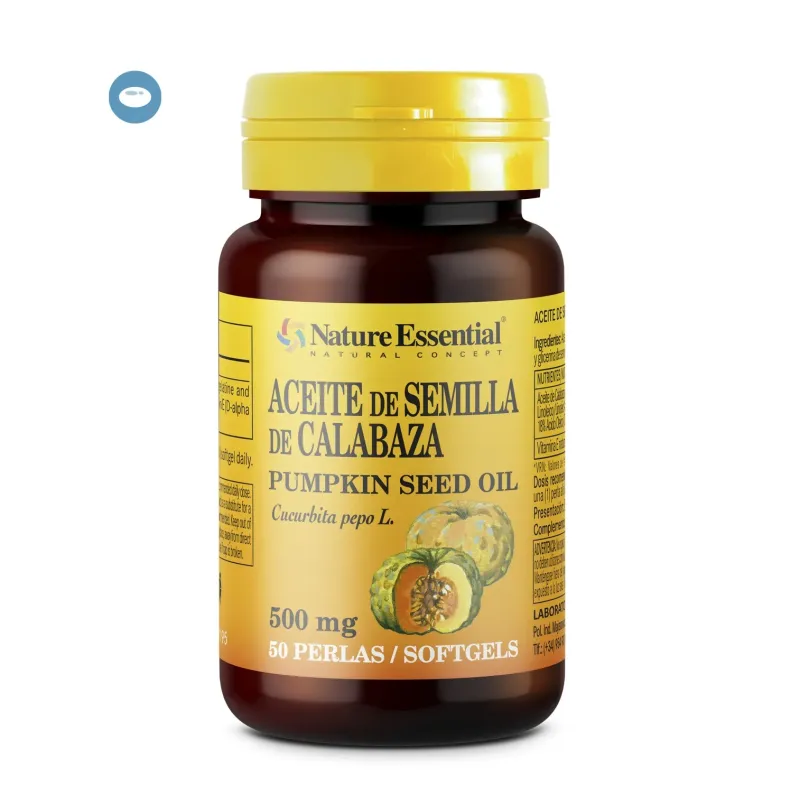 nature essential calabaza 50 perlas 500mg