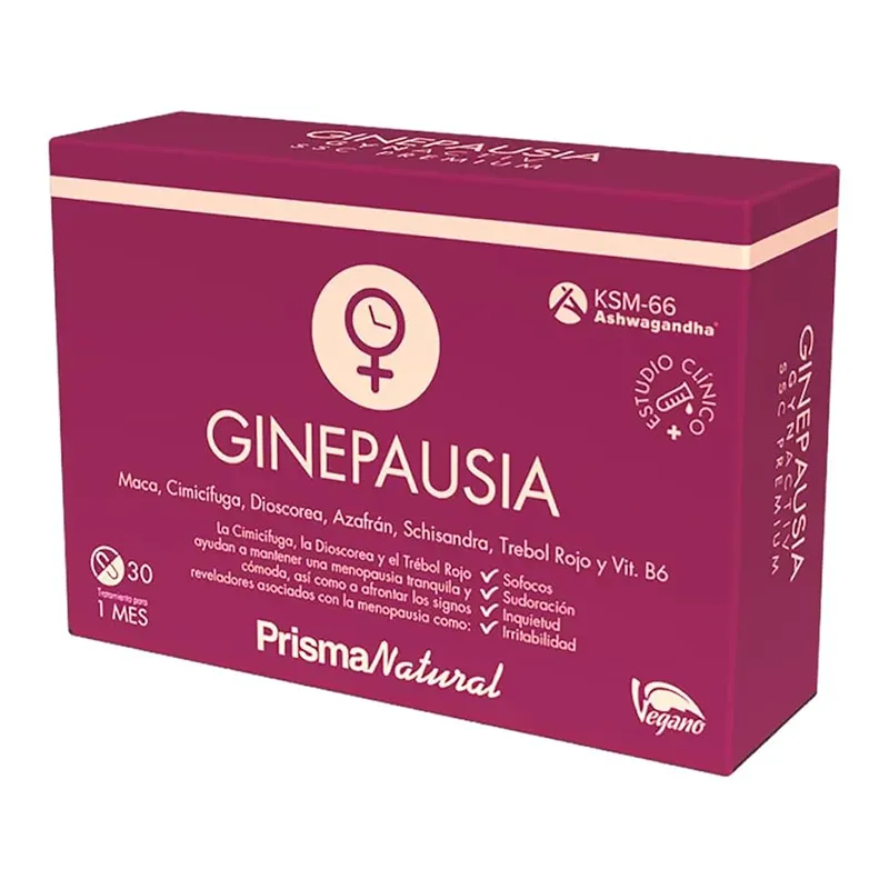 Prisma Natural Gynactiv Ginepausia, 30 cápsulas | Farmacia Barata Prisma Natural Gynactiv Ginepausia, 30 cápsulas | Farmacia Barata