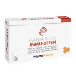 Prisma Natural Plantabiotic Inmunodefense, 20 Ampollas.