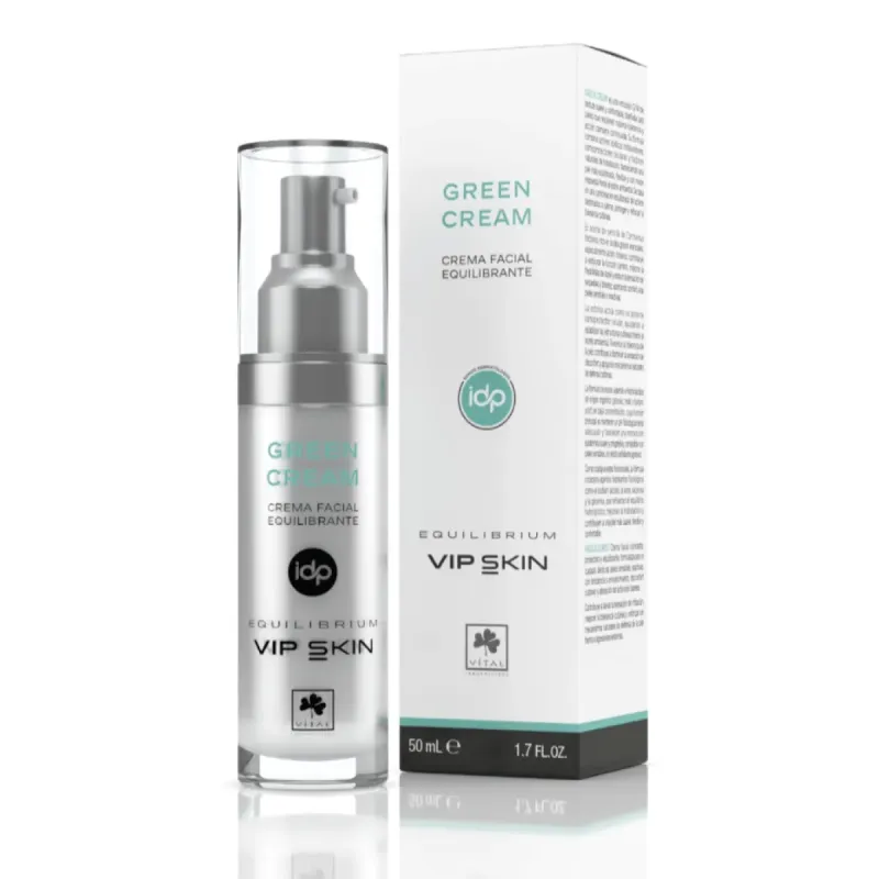 IDP VIP Skin Green Cream CBD 50 ml | Farmacia Barata