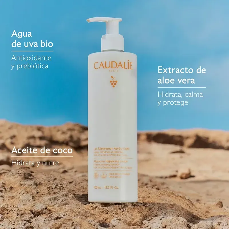 Caudalie Vinosun Protect Leche Reparadora After-Sun 400 ml | Farmacia Barata