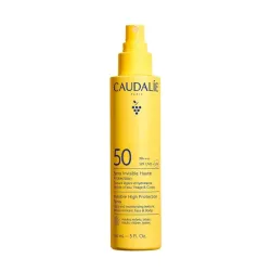 Caudalie Vinosun Protect Spray Invisible de Alta Protección SPF50, 150 ml