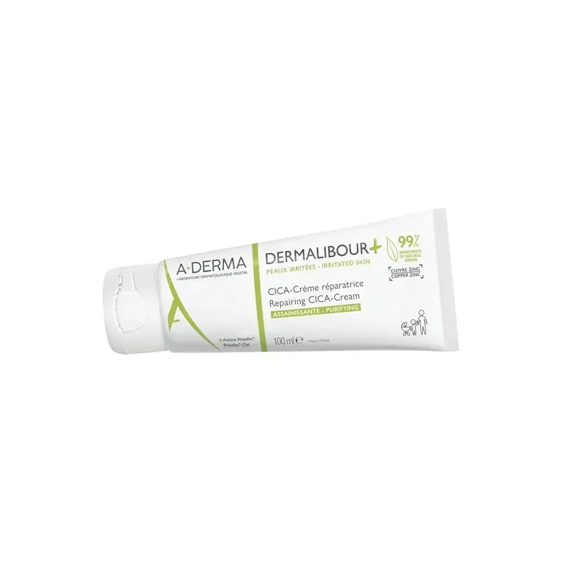 A-Derma Dermalibour+ CICA crema reparadora, 100 ml