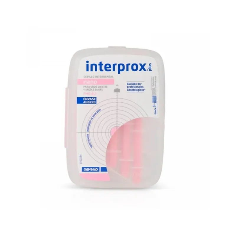 Interprox Plus Nano Angular Rosa, 10 Ud | Farmacia Barata