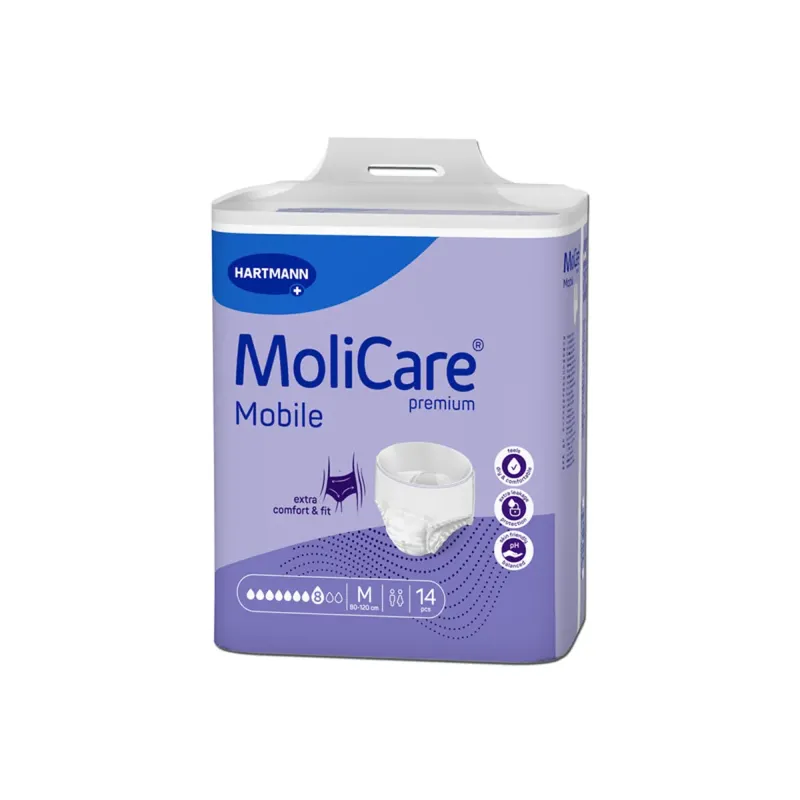 MoliCare Premium Mobile 8 Gotas Talla M 14 uds | Farmacia Barata