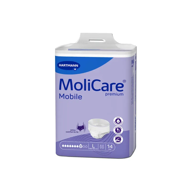 MoliCare Premium Mobile 8 Gotas Talla L 14 uds | Farmacia Barata