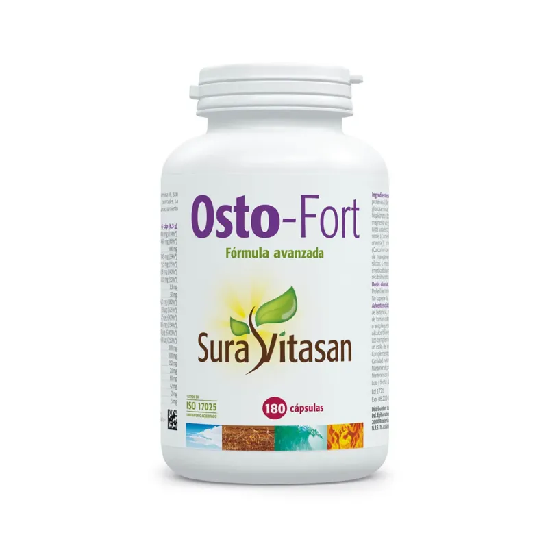 Sura Vitasan Osto-Fort 180 cápsulas | Farmacia Barata