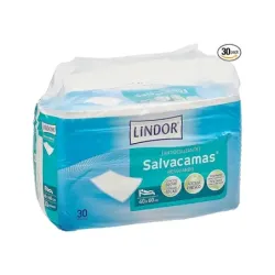 Lindor Salvacamas 40x60 cm, 30 unidades
