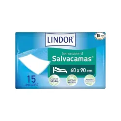 Lindor Salvacamas 60x90 cm, 15 unidades