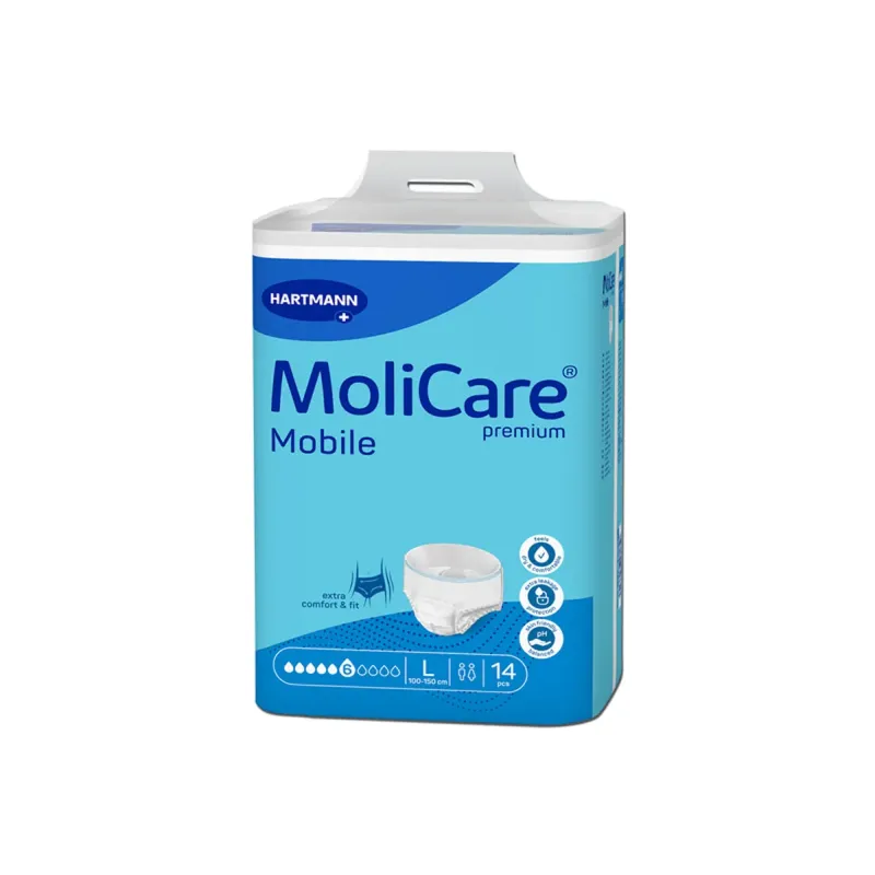 MoliCare Premium Mobile 6 Gotas Talla L 14 uds | Farmacia Barata