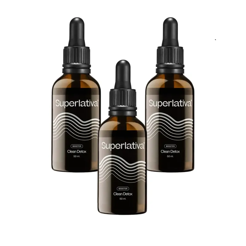 Superlativa Clean Detox Triplo 3x50 ml | Farmacia Barata