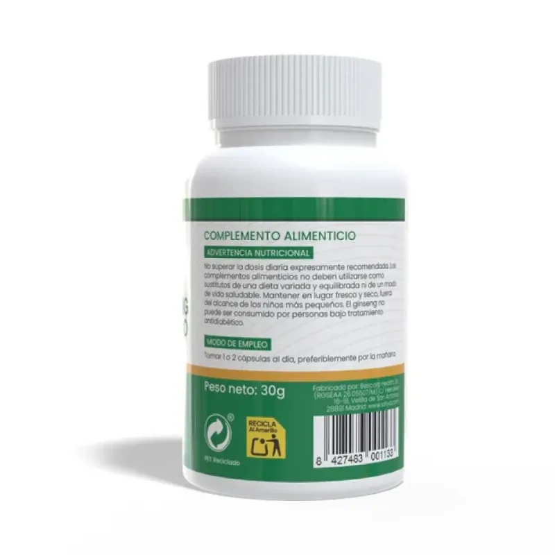 Sotya Ginseng Rojo Coreano 60 Cápsulas | Farmacia Barata
