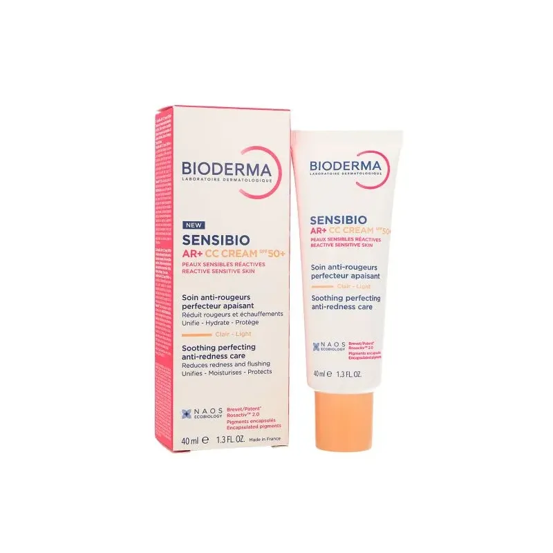 Bioderma Sensibio AR CC Cream SPF50 Claro 40 ml | Farmacia Barata Bioderma Sensibio AR CC Cream SPF50 Claro 40 ml | Farmacia Barata