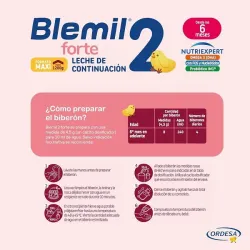 Blemil Plus 2 Forte, 1200g. | Farmacia Barata