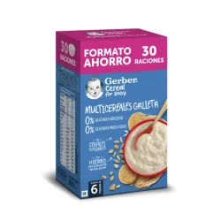 Nestle Gerber Multicereales Galleta 0% azucares, 510 gramos