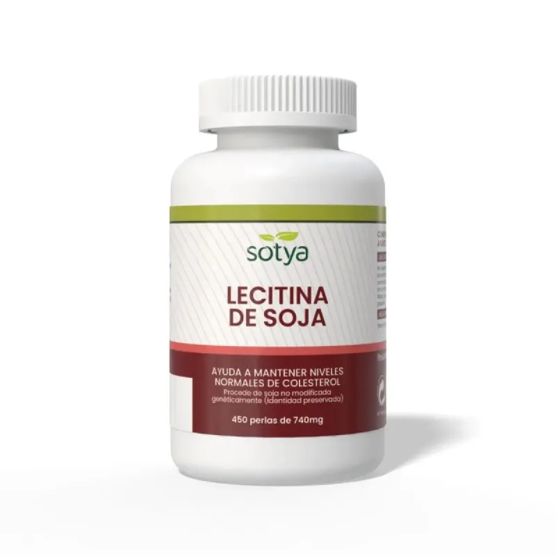 Lecitina De Soja 740 mg 450 perlas | Farmacia Barata