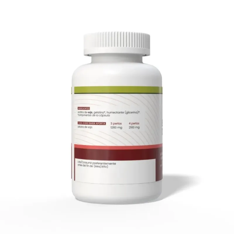 Lecitina De Soja 740 mg 450 perlas | Farmacia Barata