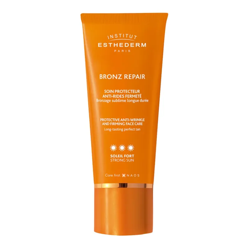 Esthederm Bronz Repair Crema Antiarrugas Sol Fuerte, 50 ml