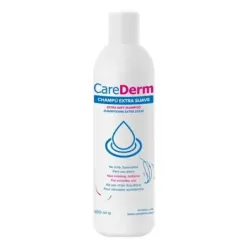 CareDerm champú extrasuave, 300 ml