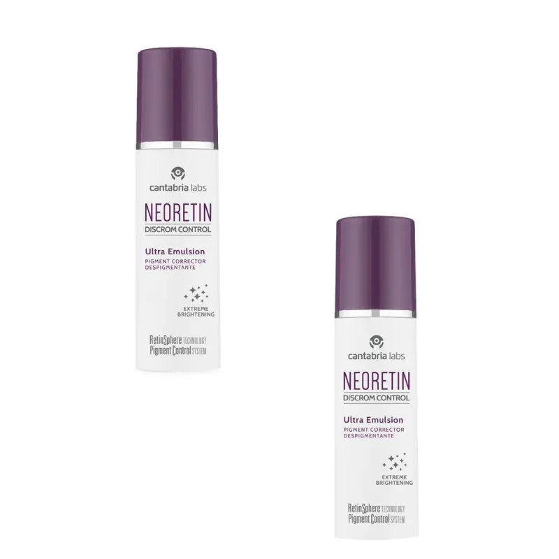 Neoretin Discrom Ultra Emulsion Duplo, 2x30 ml | Farmacia Barata Neoretin Discrom Ultra Emulsion Duplo, 2x30 ml | Farmacia Barata