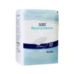 ABS Empapadores Extra 60x60 cm, 20 unidades