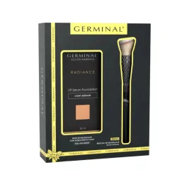 Germinal Radiance Lift Serum Foundation Color Light Medium, 30 ml + Regalo Brocha
