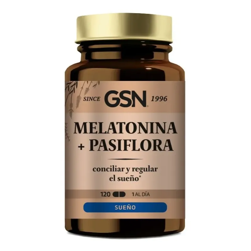 GSN Melatonina Complex + Pasiflora 120 comprimidos | Farmacia Barata