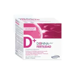 Donnaplus Fertilidad, 30 cápsulas + 30 sobres 7 g