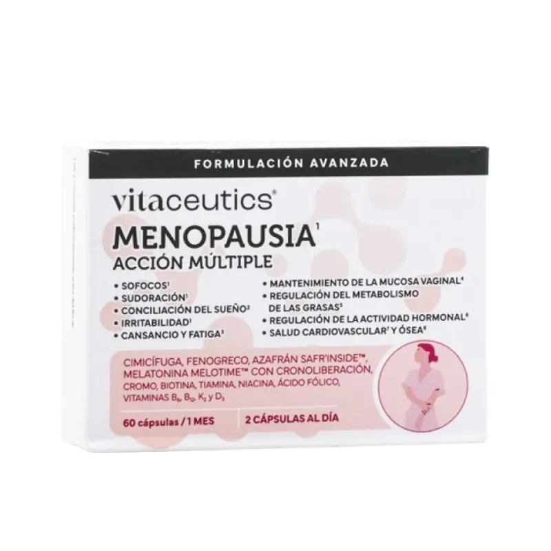 Vitaceutics Menopausia 60 cápsulas | Farmacia Barata