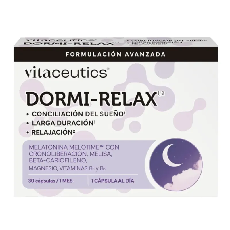 Vitaceutics Dormirelax 30 cápsulas | Farmacia Barata