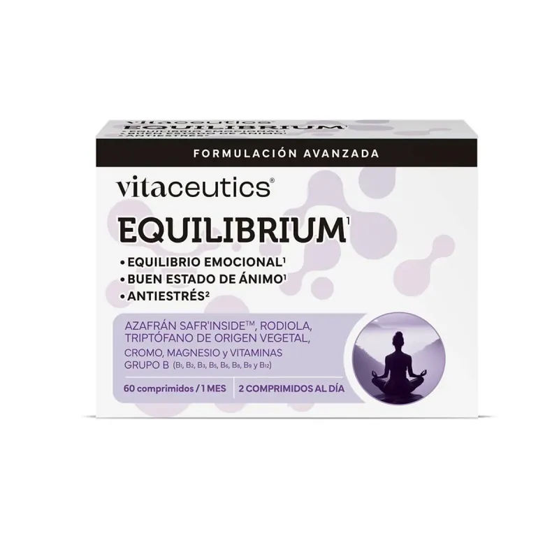 Vitaceutics Equilibrium 60 comprimidos | Farmacia Barata