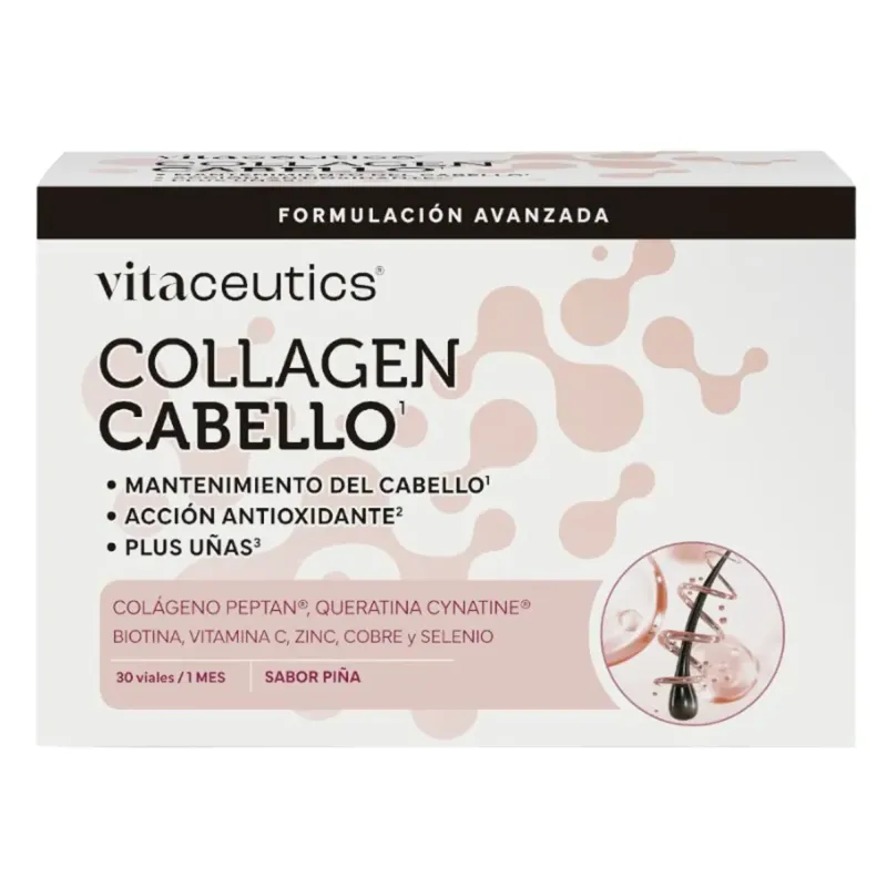 Vitaceutics Collagen Cabello 30 viales | Farmacia Barata
