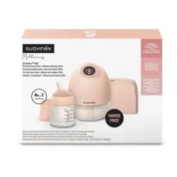 Suavinex Extractor De Leche Eléctrico Manos Libres Mothering 1 Unidad + 1 Biberón Zero Zero 120 ml