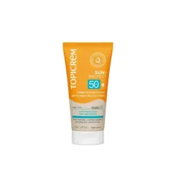 Topicrem Sun Protect Mousse Crema Acabado Mate SPF50+, 50 ml
