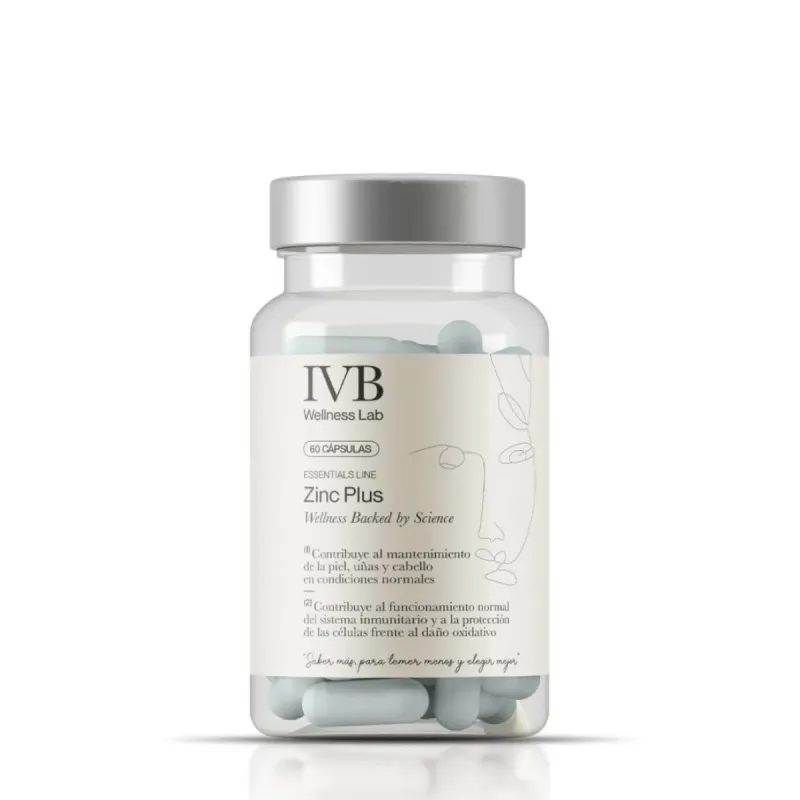 IVB Zinc Plus 60 cápsulas OptiZinc® | Farmacia Barata