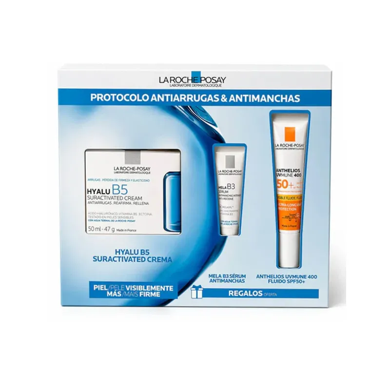 La Roche-Posay Hyalu B5 Suractivated Crema + Mela B3 + Anthelios UVMune400 | Farmacia Barata La Roche-Posay Hyalu B5 Suractivated Crema + Mela B3 + Anthelios UVMune400 | Farmacia Barata