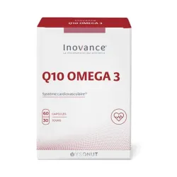 Inovance Q10 Omega 3, 60 cápsulas