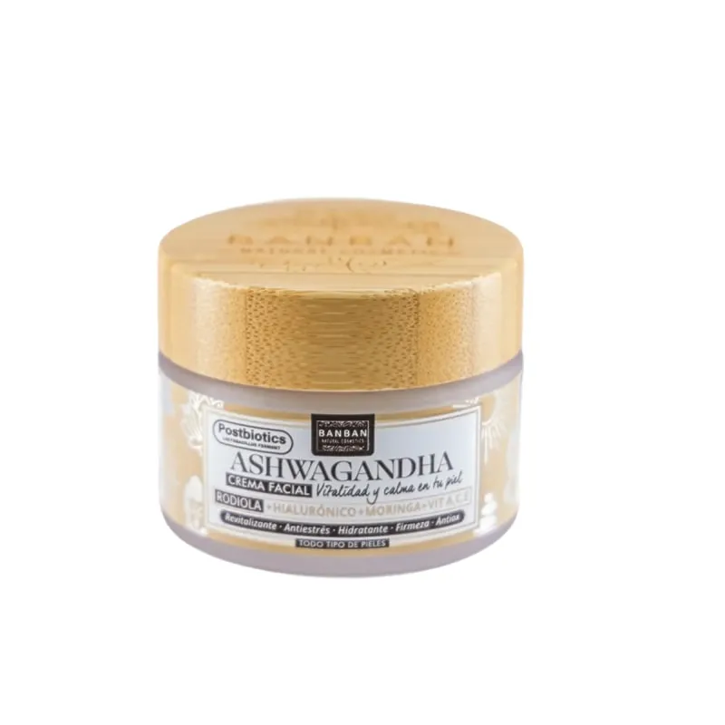 Banban Crema Facial Ashwagandha Bio 50 ml | Farmacia Barata