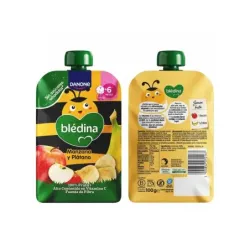 Bledina Pouch Manzana y Plátano, 100 g