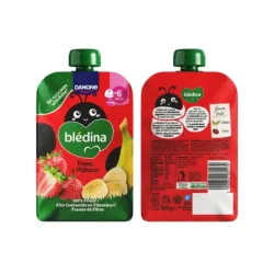 Bledina Pouch Fresa y Plátano, 100 g