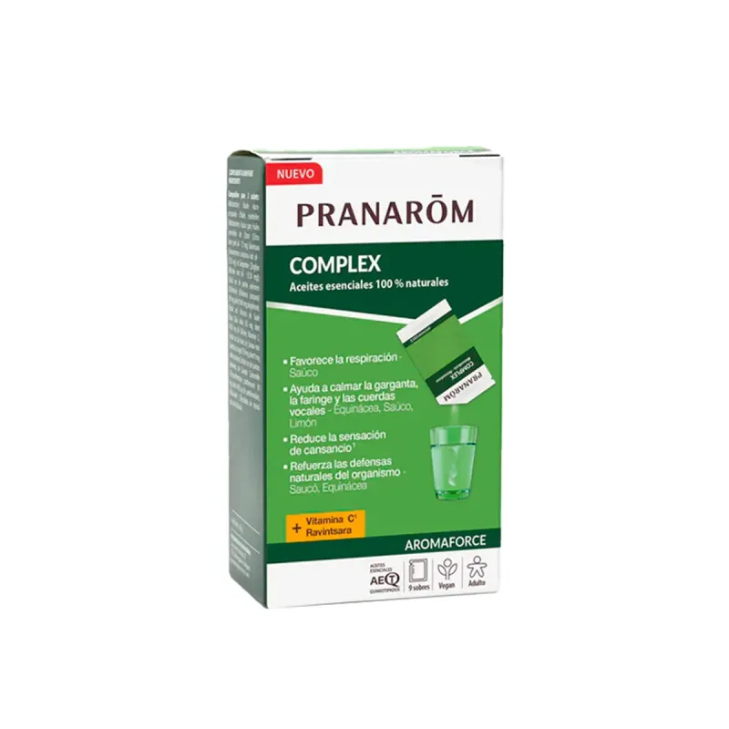 Pranarôm Aromaforce Complex 9 sobres | Farmacia Barata Pranarôm Aromaforce Complex 9 sobres | Farmacia Barata