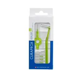 Curaprox Cepillo Espacio Interdental CPS Inicial 0,11 mm, Color Verde, 5 Unidades