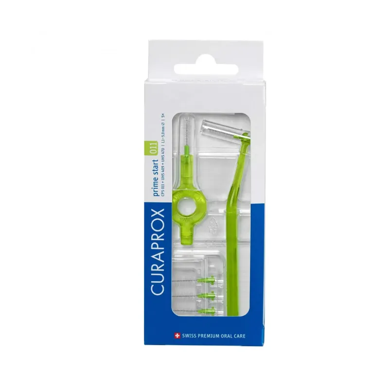 Curaprox CPS Inicial 0,11 mm Verde 5 uds | Farmacia Barata